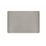 Manta de tecido tipo waffle, de algodão leve com caixa-oferta 300 g/m2 cor cinzento segunda vista