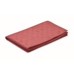 Toalha de mesa hidrorrepelente, de poliéster com microfibra 185 g/m2 cor vermelho