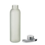 Garrafa de vidro para imprimir imagem com tira para pendurar 500ml cor branco transparente