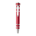 Multiferramenta Metalpen cor vermelho primeira vista