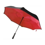 Guarda-chuva manual reversível de 2 capas com 8 painéis Ø107 cor vermelho sexta vista