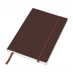 Caderno termogravado com bolso folhas A5 pautadas JournalBooks sétima vista