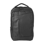 Mochila de poliéster para PC, bolsos e alças acolchoadas 15″ cor preto primeira vista