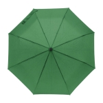 Guarda-chuva automático de pongee 190T, 8 painéis saco Ø96 cor verde primeira vista