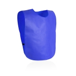 Colete de non-woven com laterais de elástico para adultos cor azul primeira vista