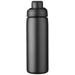 Garrafa CamelBak® de aço inoxidável com parede dupla 600ml cor preto segunda vista frontal