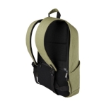 Mochila anti-roubo, material reciclado, PC, bolsos 15,6'' cor verde vista lateral