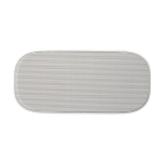 Colunas Bluetooth, plástico reciclado, hidrorresistentes 5 W cor branco segunda vista frontal