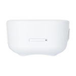 Colunas Bluetooth, plástico reciclado, hidrorresistentes 5 W cor branco vista lateral