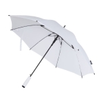 Guarda-chuva pongee automático reciclado 8 painéis Ø 85 cor branco