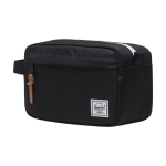 Nécessaire reciclado Herschel Chapter, bolso frontal e pega cor preto