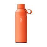 Garrafa térmica, aço/plástico reciclado 500ml Ocean Bottle cor cor-de-laranja