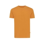 T-shirt mix de algodão reciclado e orgânico casual fit, 180 g/m2, Iqoniq cor cor-de-laranja