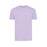 T-shirt mix de algodão reciclado e orgânico casual fit, 180 g/m2, Iqoniq cor lilás