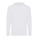 Sweatshirt de algodão reciclado e orgânico slim fit, 340 g/m2, Iqoniq cor branco