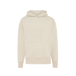 Sweatshirt em algodão eco regular fit 340 g/m2, Iqoniq cor natural