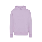 Sweatshirt em algodão eco regular fit 340 g/m2, Iqoniq cor lilás