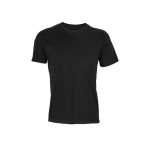 T-shirt de materiais reciclados 170 g/m2 SOL'S Odyssey cor preto quarta vista