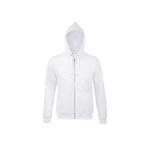 Sweatshirt de algodão e poliéster para homem 280 g/m2 SOL'S Spike cor branco nona vista