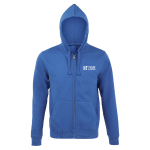 Sweatshirt de algodão e poliéster para homem 280 g/m2 SOL'S Spike cor azul real vista principal