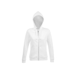 Sweatshirt de algodão e poliéster para mulher 280 g/m2 SOL'S Spike cor branco nona vista