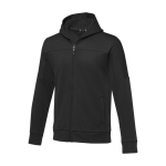 Casaco desportivo de poliéster para homem 245 g/m2 Elevate Life cor preto