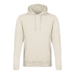 Sweatshirt de poliéster e algodão unissex 175 g/m2 MKT Landon cor natural primeira vista