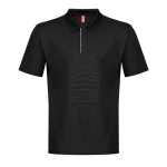 Polo técnico masculino, poliéster reciclado 180 g/m2 THC DYNAMIC cor preto