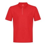 Polo técnico masculino, poliéster reciclado 180 g/m2 THC DYNAMIC cor vermelho