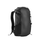 Mochila impermeável 600D RPET, compartimento acolchoado para PC de 14” cor preto quarta vista