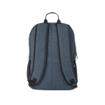 Mochila RPET com compartimento acolchoado para tablet 10,1” e PC 15,6” cor azul segunda vista