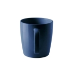 Caneca de cerâmica de acabamento brilhante e capacidade de 450ml cor azul-marinho segunda vista