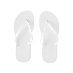 Chinelos com sola personalizável em sublimação tamanho 40-43 cor branco primeira vista