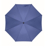 Guarda-chuva de pongee antivento com abertura automática 23'' cor azul real quinta vista