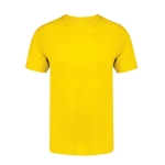 T-shirt unissex de algodão 100% penteado Ring Spun 160 g/m2 cor amarelo primeira vista