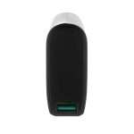 Powerbank corporativo de bolso para vários dispositivos 20.000 mAh cor preto sexta vista