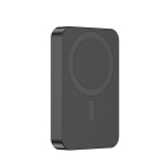 Bateria externa com íman para o telemóvel e porta tipo C 10.000 mAh cor preto vista principal