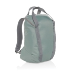 Mochila com design juvenil de RPET para PC com compartimentos 14'' cor verde