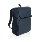 Mochila multiuso para fim de semana com espaço para PC 15,6'' cor azul-marinho