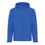 Casaco softshell de homem casual fit 300 g/m2 Iqoniq cor azul real