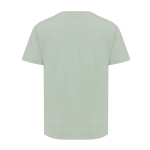 T-shirt de mulher algodão reciclado slim fit 160 g/m2 Iqoniq cor verde oliva terceira vista