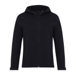 Casaco softshell de mulher casual fit 300 g/m2 Iqoniq cor preto