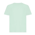 T-shirt de criança algodão reciclado casual fit 160 g/m2 Iqoniq cor verde-claro