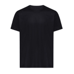 T-shirt técnica poliéster reciclado casual fit 150 g/m2 Iqoniq cor preto