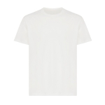 T-shirt técnica poliéster reciclado casual fit 150 g/m2 Iqoniq cor branco