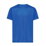 T-shirt técnica poliéster reciclado casual fit 150 g/m2 Iqoniq cor azul real