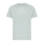 T-shirt técnica poliéster reciclado casual fit 150 g/m2 Iqoniq cor verde oliva