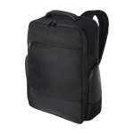 Mochila para PC de poliéster reciclado repelente à água 15,6'' cor preto