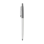 Caneta Parker Jotter versão reciclada em caixa de oferta tinta preta cor branco segunda vista