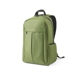 Mochila de nylon reciclado com zíperes impermeáveis 22L 15,6” cor verde militar